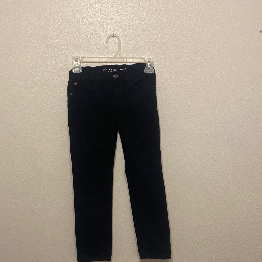 Elastic black pants